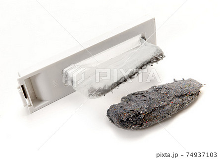 洗濯機、糸くずフィルターのゴミ 洗濯機、糸くずフィルターのゴミ 74937103