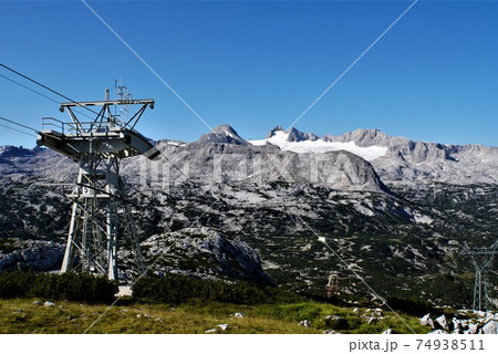 ダッハシュタイン、クリッペンシュタイン山頂ロープウェー 74938511
