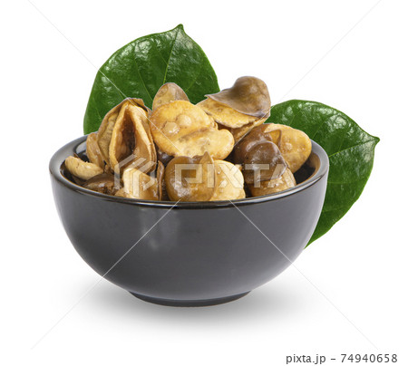 Broad bean, English Bean, European Bean, Field Bean. Fry (Vicia faba L.). on white background Broad bean, English Bean, European Bean, Field Bean. Fry (Vicia faba L.). on white background 74940658