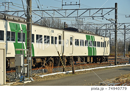 鉄道 Jr東日本 東大宮操車場 185系の写真素材