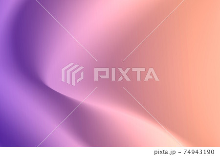 紫からピンク色へのグラデーションのドレープ背景素材のイラスト素材