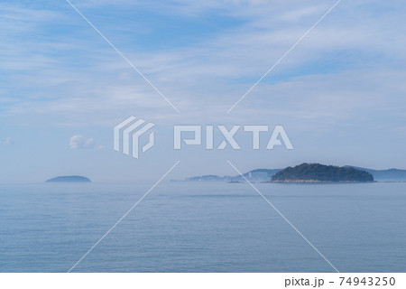 西浦温泉・橋田鼻遊歩道から吉良方面を望む 74943250