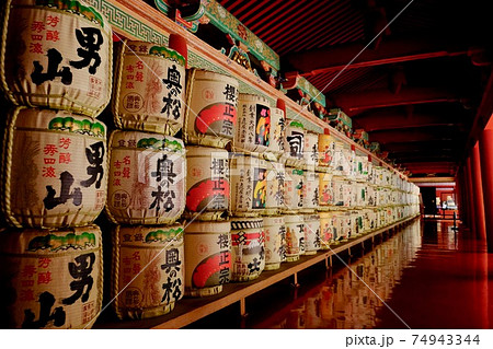 日光東照宮の酒樽 日光東照宮の酒樽 74943344