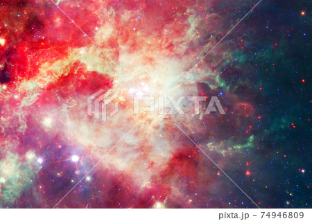 Awesome of endless cosmos. Elements of this image furnished by NASA 74946809
