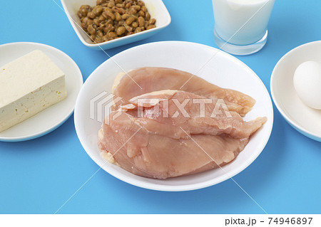 たんぱく質　食材 74946897