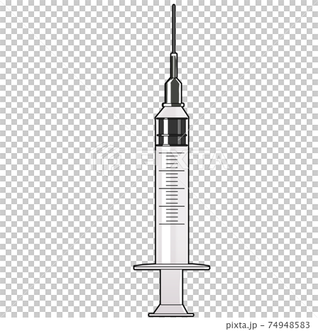 現實的注射器圖 74948583