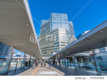 日本の東京都市景観 ゲートシティ大崎などを望む 日本の東京都市景観 ゲートシティ大崎などを望む 74950963