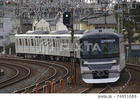 東武線直通:東京地下鉄日比谷線13000系電車(東武動物公園行) 東武線直通:東京地下鉄日比谷線13000系電車(東武動物公園行) 74951089
