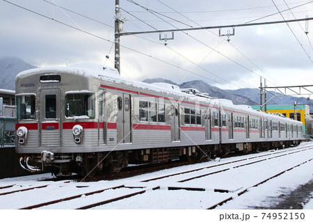 冬の長野電鉄3500系 74952150