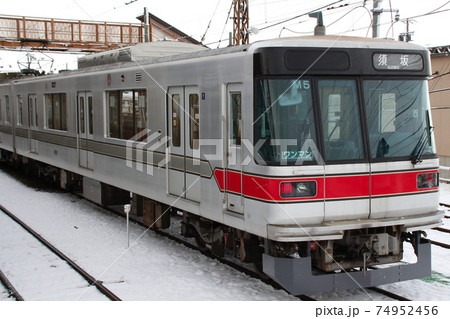冬の長野電鉄3000系 冬の長野電鉄3000系 74952456
