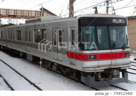 冬の長野電鉄3000系 冬の長野電鉄3000系 74952460