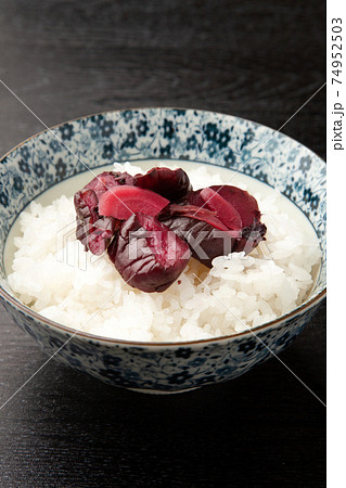 柴漬けとご飯 柴漬けとご飯 74952503