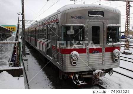 冬の長野電鉄3500系 冬の長野電鉄3500系 74952522