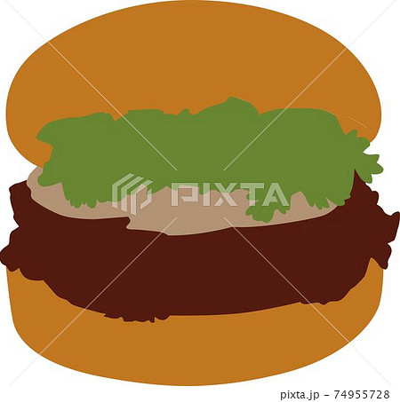 チキンカツバーガー チキンカツバーガー 74955728