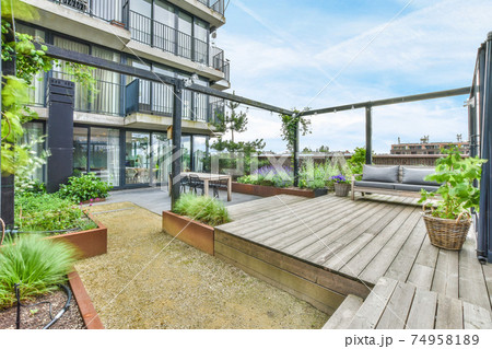 Luxury open-air terrace 74958189