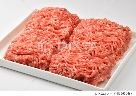 ひき肉　ひき肉 74960667