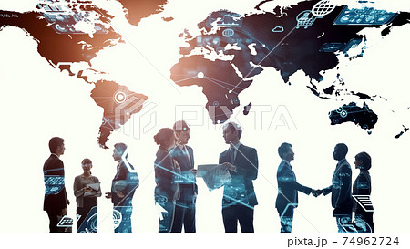 グローバルビジネス 国際ネットワーク グローバルビジネス 国際ネットワーク 74962724
