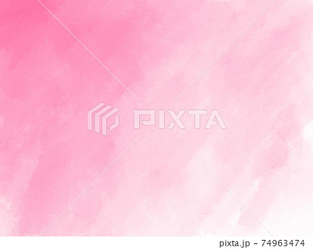 シンプルなグラデーションの水彩背景 ピンク色 イラスト素材のイラスト素材