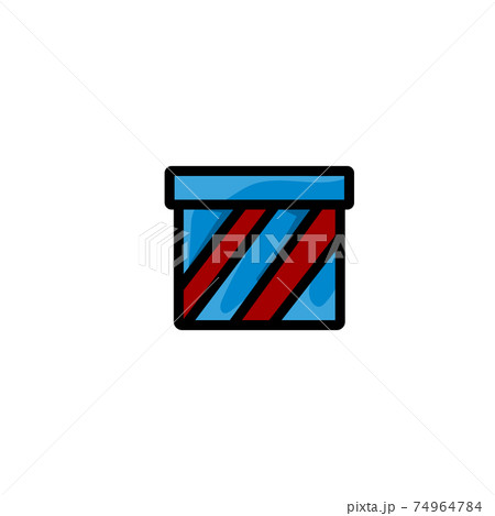 gift box colorful icon vector illustration 74964784