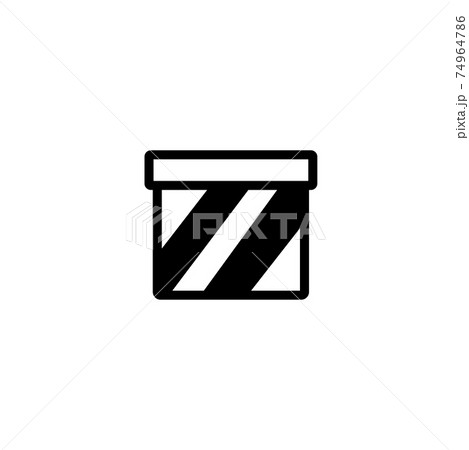 gift box flat icon vector illustration 74964786
