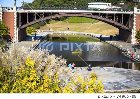 【東京都八王子市】長池公園 長池見附橋 【東京都八王子市】長池公園 長池見附橋 74965789