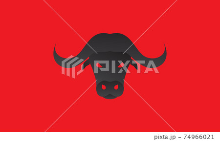 buffalo head abstract black logo design vector icon symbol graphic illustration buffalo head abstract black logo design vector icon symbol graphic illustration 74966021