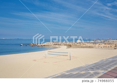 【せんなん里海公園 (ビーチバレー競技場)】 大阪府泉南郡岬町淡輪 74966055