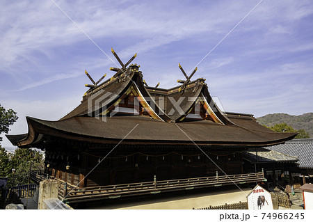 吉備津神社　本殿・拝殿　岡山県岡山市 74966245