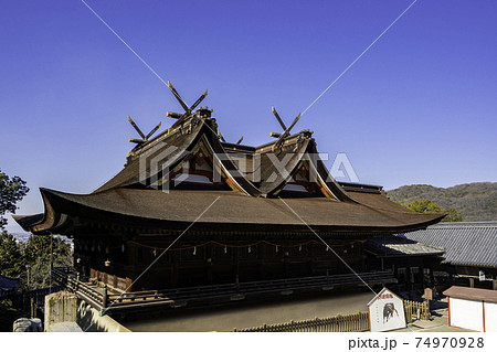 吉備津神社 本殿・拝殿 岡山県岡山市 吉備津神社 本殿・拝殿 岡山県岡山市 74970928
