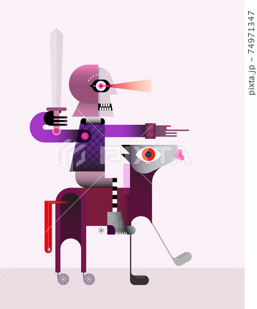 Knight On Horseback Knight On Horseback 74971347