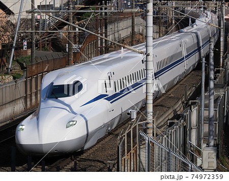 新幹線N700S　J12編成試運転　山科付近にて 74972359