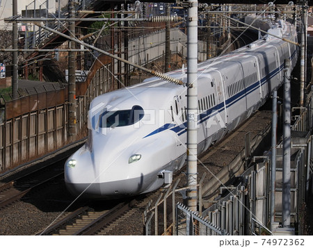新幹線N700S J12編成試運転 山科付近にて 新幹線N700S J12編成試運転 山科付近にて 74972362