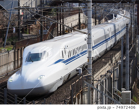 新幹線N700S J7編成 山科付近にて 新幹線N700S J7編成 山科付近にて 74972406