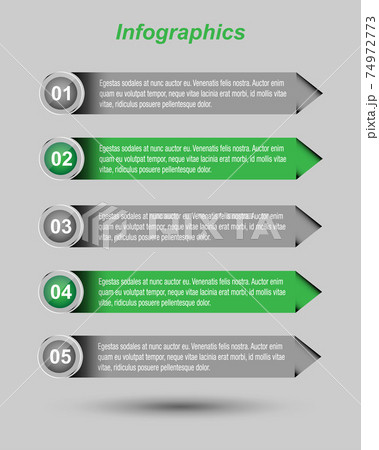 Infographics banners for web layout. 74972773