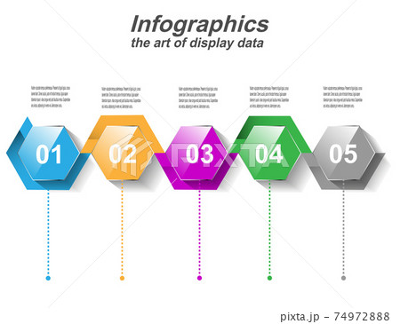 Infographic display  template. Idea to display information, ranking and statistics. 74972888