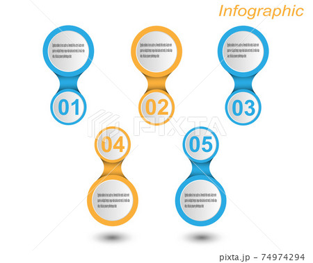 Infographic display  template. Idea to display information, ranking and statistics. 74974294
