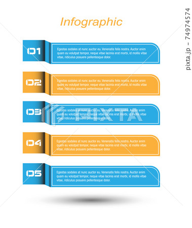 Infographics banners for web layout. 74974574