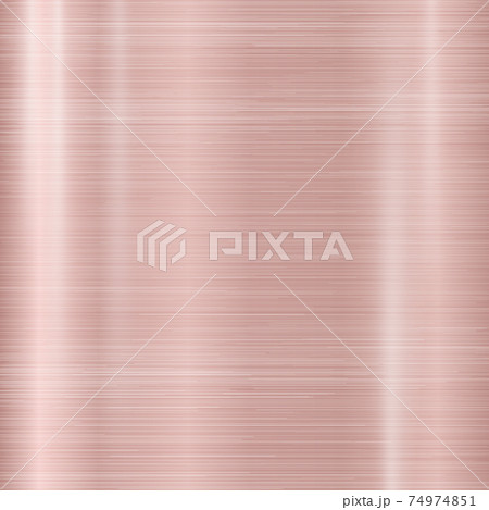 Red metal panorama texture with reflection - illustration 74974851