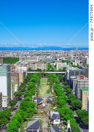 テレビ塔、展望台からの眺望〈愛知県名古屋市〉 テレビ塔、展望台からの眺望〈愛知県名古屋市〉 74975904