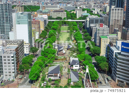 テレビ塔、展望台からの眺望〈愛知県名古屋市〉 テレビ塔、展望台からの眺望〈愛知県名古屋市〉 74975921