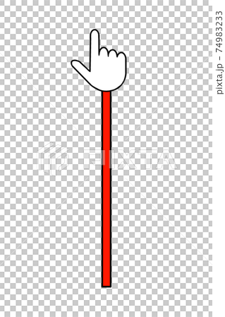Pointing rod - Stock Illustration [74983233] - PIXTA