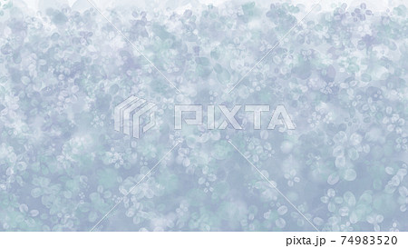 綺麗で可愛いふわふわの花のテクスチャ背景のイラスト素材 7495