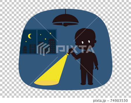 停電のイラスト 74983530