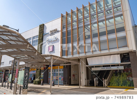駅前風景　狭山市駅 74989783
