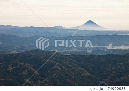 金峯山より望む開聞岳 金峯山より望む開聞岳 74990083
