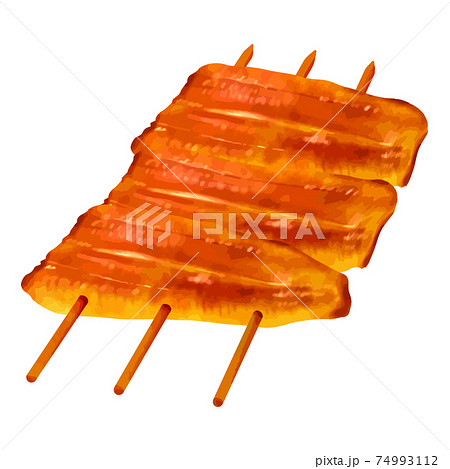 うなぎの蒲焼のイラスト素材