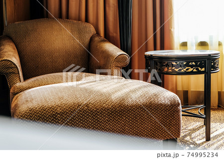 Classic chair style in luxury bedroom Classic chair style in luxury bedroom 74995234