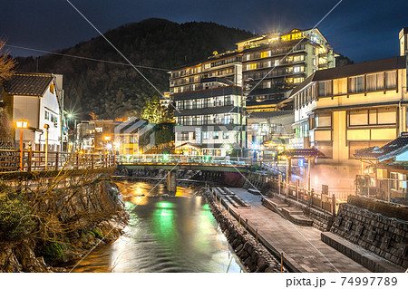 山陰の湯治湯「湯けむりの郷、湯村温泉」(兵庫県美方郡新温泉町湯)※作品コメント欄に撮影位置 山陰の湯治湯「湯けむりの郷、湯村温泉」(兵庫県美方郡新温泉町湯)※作品コメント欄に撮影位置 74997789
