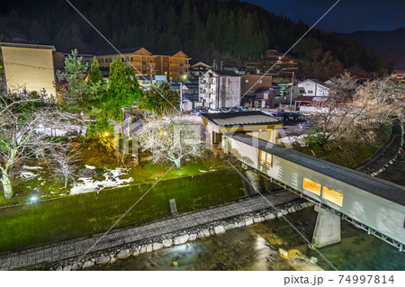 山陰の湯治湯「湯けむりの郷、湯村温泉」ゆあむ（兵庫県美方郡新温泉町湯）※作品コメント欄に撮影位置 74997814
