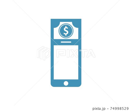 money logo icon vector illustration design money logo icon vector illustration design 74998529